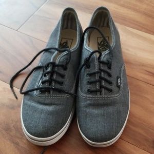 Chambray Authentic Lo Pro Vans